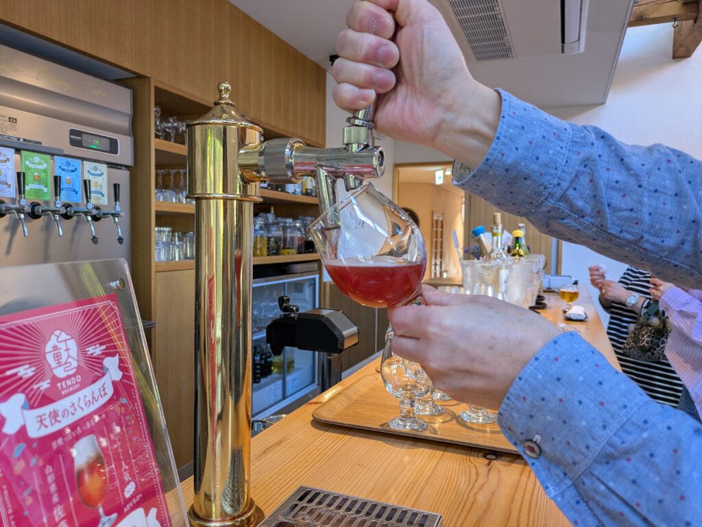 湯坊いちらくTENDO SPA & BREWERY天使のさくらんぼ