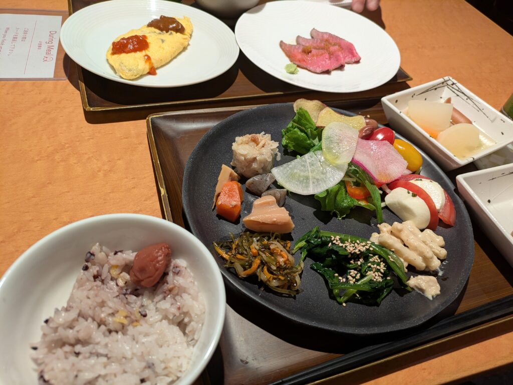 湯坊いちらくTENDO SPA & BREWERY朝食2